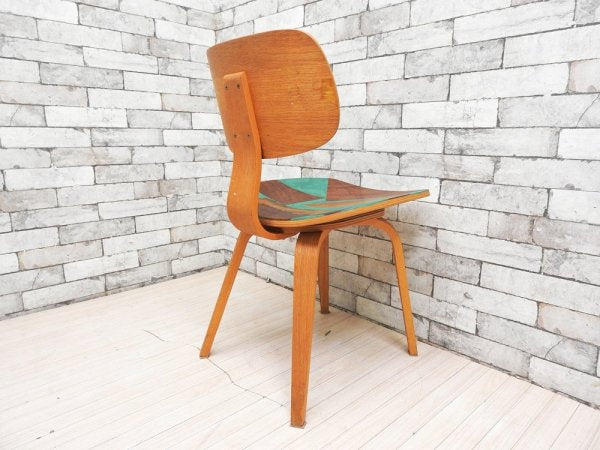 トーネット Thonet CHAIRTASTIC オーク材 プライウッドサイドチェア Bent Plywood Side Chair  ミッドセンチュリー ●
