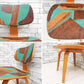 トーネット Thonet CHAIRTASTIC オーク材 プライウッドサイドチェア Bent Plywood Side Chair  ミッドセンチュリー ●