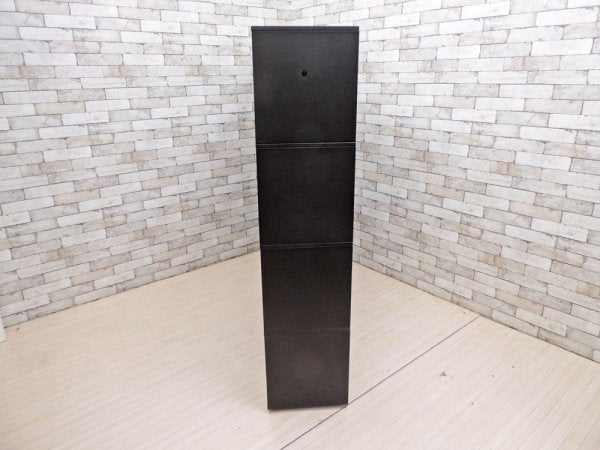 カッシーナ・イクスシー取扱 バルトリ・デザイン クリスタリア KRISTALIA ブックシェルフ オープンシェルフ 本棚 ブラック モダンデザイン カルロ・バルトリ ●