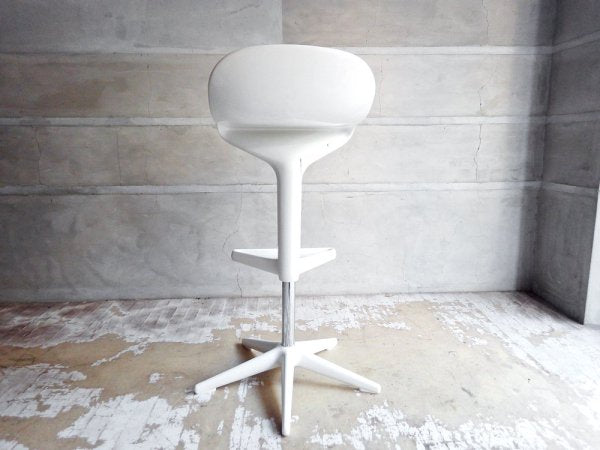 カルテル Kartell スプーン カウンターチェア Spoon Counter Chair ホワイト 昇降機能付き アントニオ チッテリオ Antonio Citterio ♪