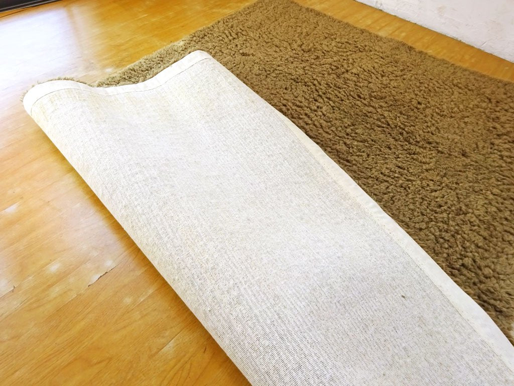 トラックファニチャー TRUCK Furniture ラグ RUG プレーン Lサイズ 120×180cm ブラウン コットン100％★