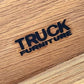 トラックファニチャー TRUCK FURNITURE オークテーブル OAK TABLE ダイニングテーブル セミオーダーメイド W280×D104cm オーク無垢材 オーダー価格 約60万 ●