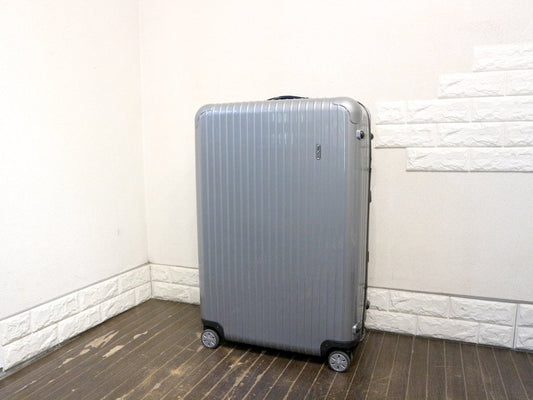 リモワ RIMOWA サルサ Salsa スーツケース 97L 4輪 MULTIWHEEL グレー系カラー TSAロック ◎