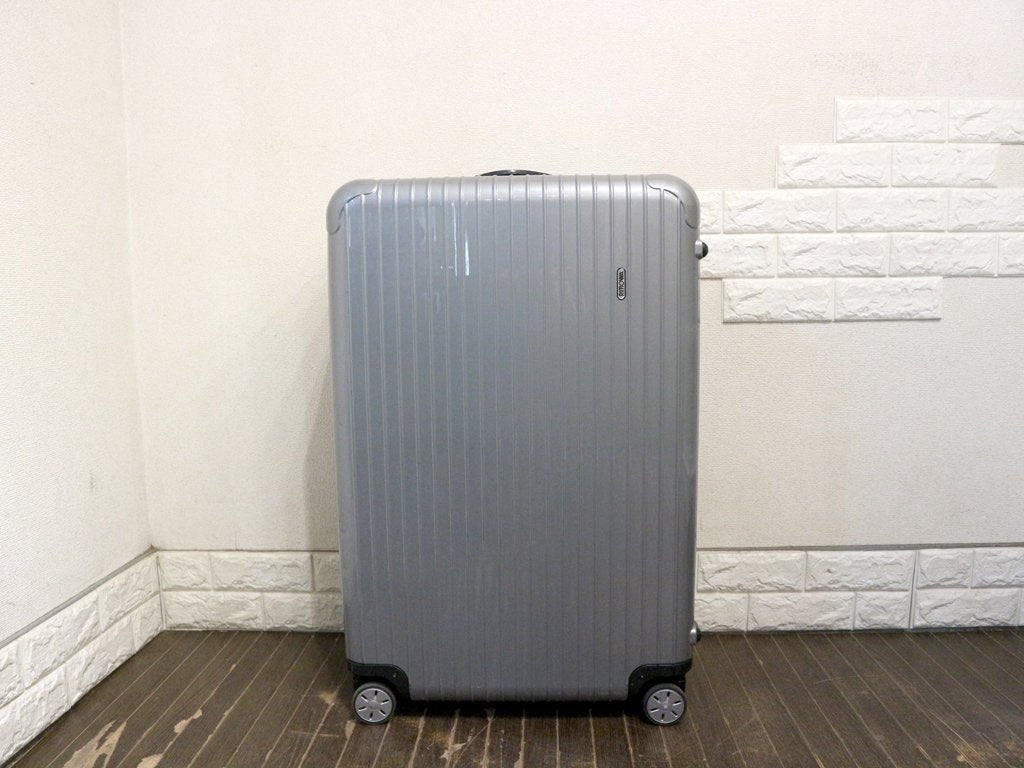 リモワ RIMOWA サルサ Salsa スーツケース 97L 4輪 MULTIWHEEL グレー系カラー TSAロック ◎