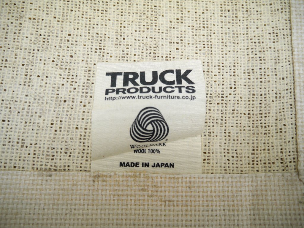 トラックファニチャー TRUCK Furniture ラグ RUG プレーン Mサイズ 90×135cm コットン100％ 廃番カラー ■