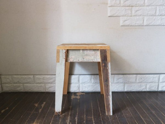 ピートヘインイーク Piet Hein Eek スクラップウッド スツール SCRAPWOOD STOOL オランダ ◎