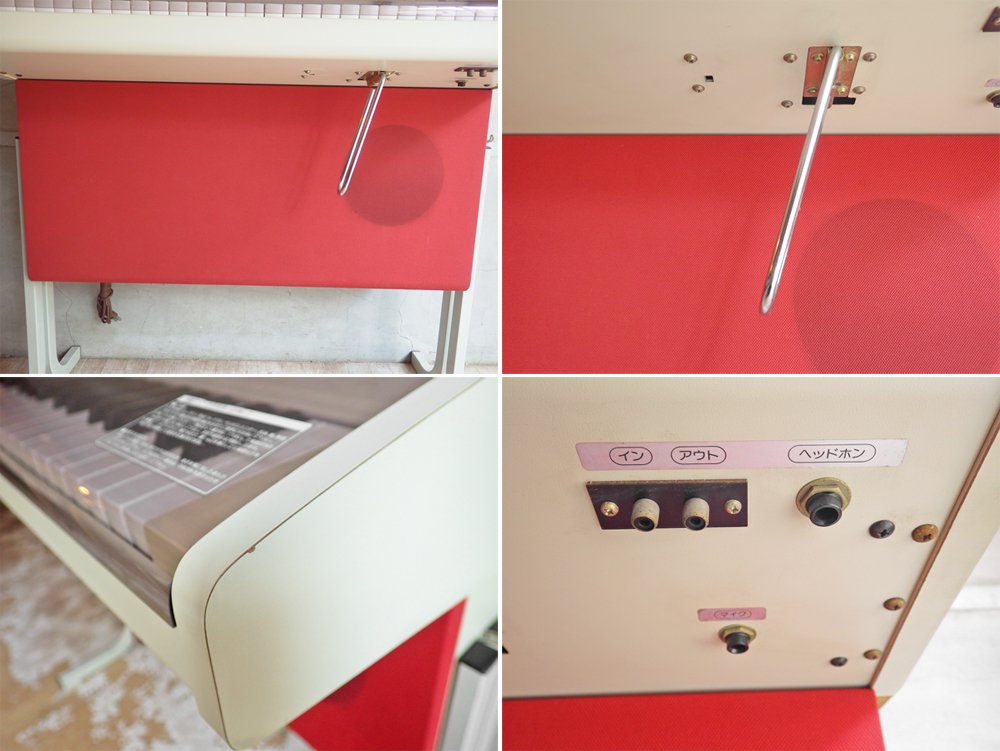ブラザー BROTHER かっこうE 電子オルガン GO-801 電子ピアノ ミニキーボード 昭和レトロ 激レア ♪