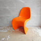 ヴィトラ vitra パントンチェア Panton Chair オレンジ ヴェルナー・パントン Panton スタッキングチェア ミッドセンチュリー スペースエイジ A ♪