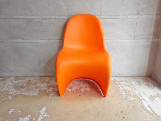 ヴィトラ vitra パントンチェア Panton Chair オレンジ ヴェルナー・パントン Panton スタッキングチェア ミッドセンチュリー スペースエイジ A ♪