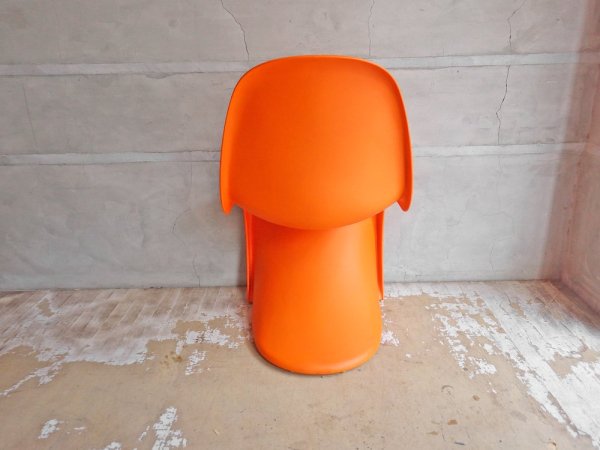 ヴィトラ vitra パントンチェア Panton Chair オレンジ ヴェルナー・パントン Panton スタッキングチェア ミッドセンチュリー スペースエイジ A ♪