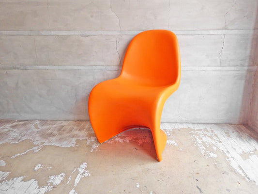 ヴィトラ vitra パントンチェア Panton Chair オレンジ ヴェルナー・パントン Panton スタッキングチェア ミッドセンチュリー スペースエイジ B ♪