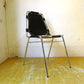 レザルクチェア Les Arcs Chair ダイニングチェア スタッキング ブラックレザー ★