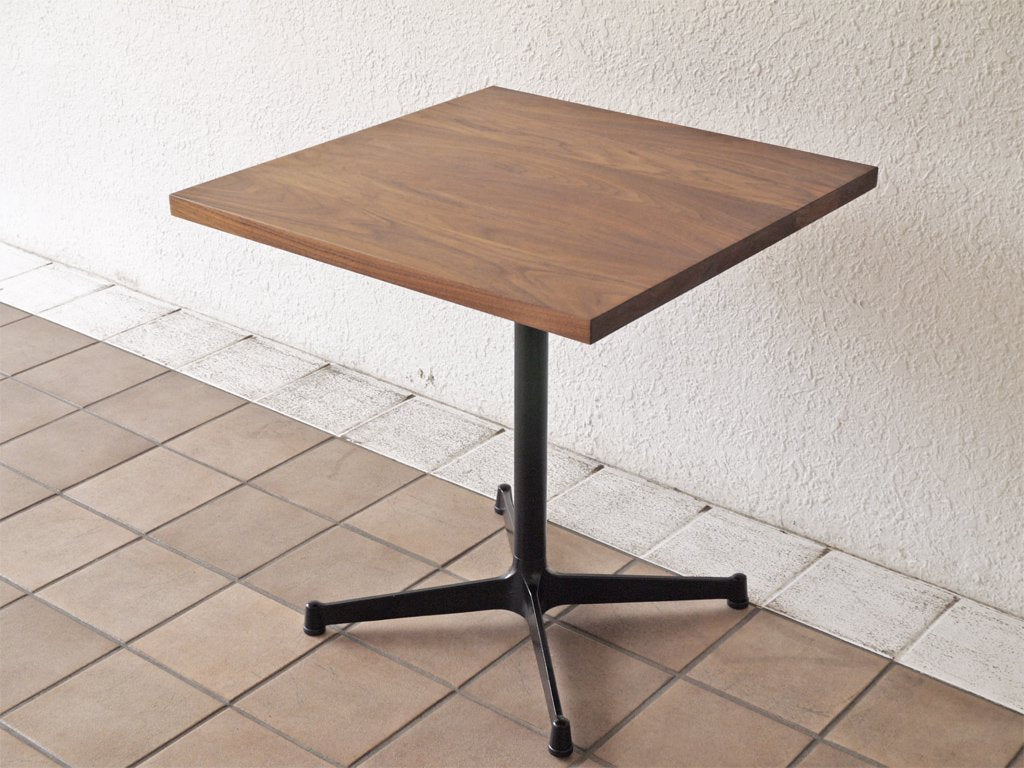 グリニッチ greeniche オリジナルテーブル original table カフェテーブル ウォルナット材 Xレッグ セミオーダーサイズ 幅60cm ◇