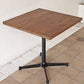 グリニッチ greeniche オリジナルテーブル original table カフェテーブル ウォルナット材 Xレッグ セミオーダーサイズ 幅60cm ◇