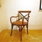 ノットアンティークス knot antiques クロスバック アーム チェア X-BACK ARM CHAIR 曲げ木 ラタンシート CRASH GATE 取扱 ★