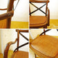 ノットアンティークス knot antiques クロスバック アーム チェア X-BACK ARM CHAIR 曲げ木 ラタンシート CRASH GATE 取扱 ★