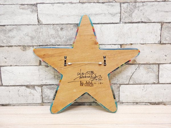 ハイダッチ hi-dutch STAR ウォール オブジェ 樹脂アート 星形 マルチカラー ヒダタカヒロ ロンハーマン取扱い ●