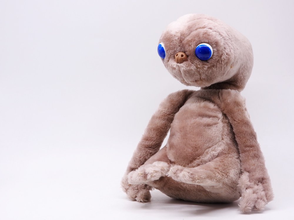 カマー社 KAMAR ショータイム SHOW TIME プラッシュドール PLUSH DOLL イーティー E.T. ぬいぐるみ 人形 1980s ビンテージ ●