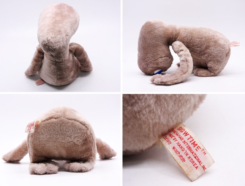 カマー社 KAMAR ショータイム SHOW TIME プラッシュドール PLUSH DOLL イーティー E.T. ぬいぐるみ 人形 1980s ビンテージ ●