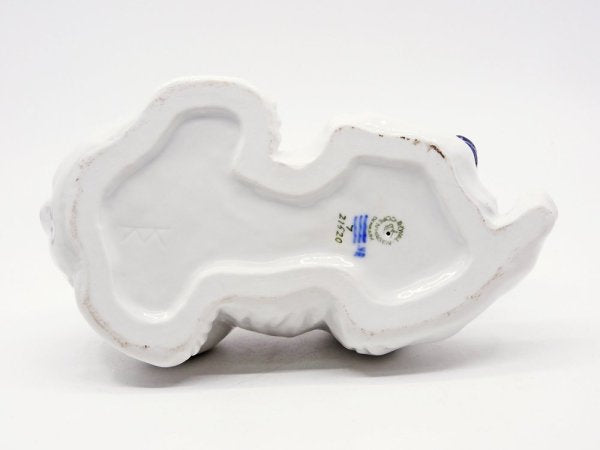 ロイヤルコペンハーゲン ROYAL COPENHAGEN 陶製オブジェ シロクマ 白熊 フィギュリン 置物 デンマーク 北欧雑貨 ●