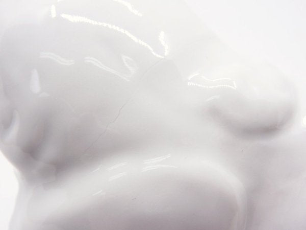 ロイヤルコペンハーゲン ROYAL COPENHAGEN 陶製オブジェ シロクマ 白熊 フィギュリン 置物 デンマーク 北欧雑貨 ●