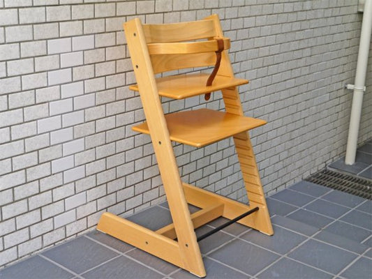 ストッケ STOKKE トリップトラップ TRIPP TRAPP ベビーチェア 新型 グレー ノルウェー B■