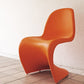 ヴィトラ vitra. パントンチェア Panton Chair オレンジ ヴェルナー・パントン Verner Panton スタッキングチェア ミッドセンチュリー スペースエイジ B ◇