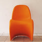 ヴィトラ vitra. パントンチェア Panton Chair オレンジ ヴェルナー・パントン Verner Panton スタッキングチェア ミッドセンチュリー スペースエイジ B ◇