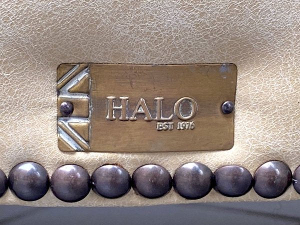 ハロ HALO プロフェッサーアームチェア PROFESSOR CHAIR GALATA SAVVIA 牛本革 キリム リバーシブルクッション 英国 A ■