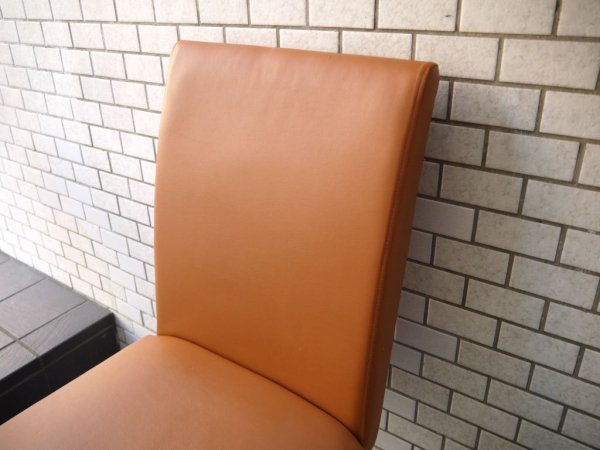 ホテルオークラ東京 別館 Hotel Okura カフェ カメリア 使用 ダイニングチェア 2脚セット ライトブラウン ジャパンミッドセンチュリー B ■