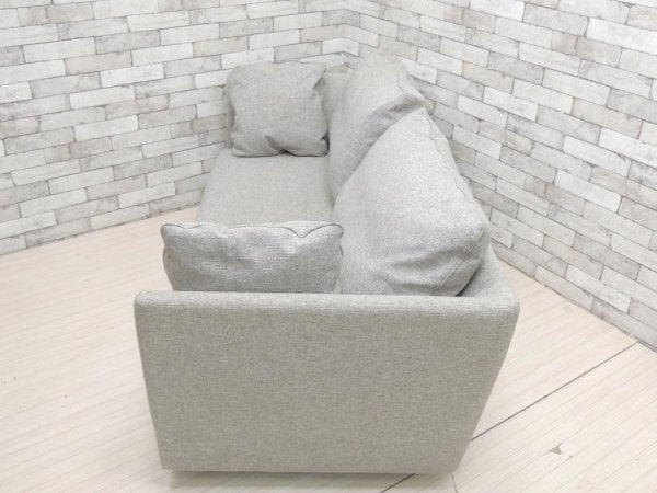 アルフレックス arflex エーソファ ミディアム10 A.SOFA MEDIUM10 ワイド2人掛けソファ ファブリック グレー 定価47万円～ ●