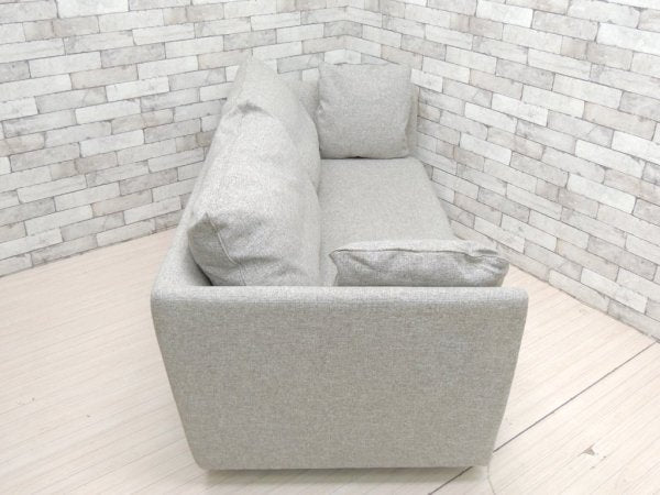 アルフレックス arflex エーソファ ミディアム10 A.SOFA MEDIUM10 ワイド2人掛けソファ ファブリック グレー 定価47万円～ ●