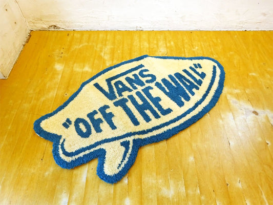 スタンダードカリフォルニア STANDARD CALIFORNIA ×VANS 『OFF THE WALL』ラグマット サーフライン Surf クリーニング済 ★