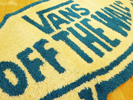 スタンダードカリフォルニア STANDARD CALIFORNIA ×VANS 『OFF THE WALL』ラグマット サーフライン Surf クリーニング済 ★