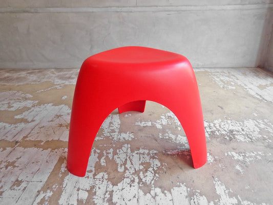 ヴィトラ Vitra エレファントスツール Elephant Stool レッド ポリプロピレン製 柳宗理 ミッドセンチュリー MoMA 永久収蔵品 ♪