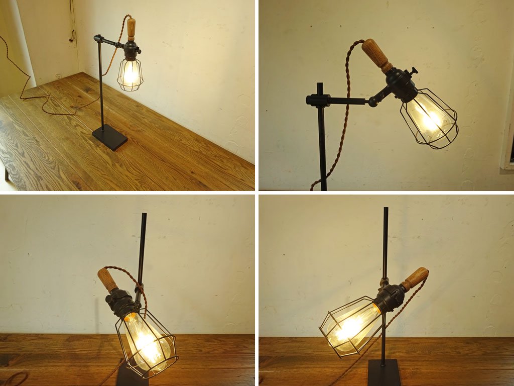 アートワークスタジオ ART WORK STUDIO ヤードデスクライト Yard desk light デスクランプ ブラック インダストリアル ★