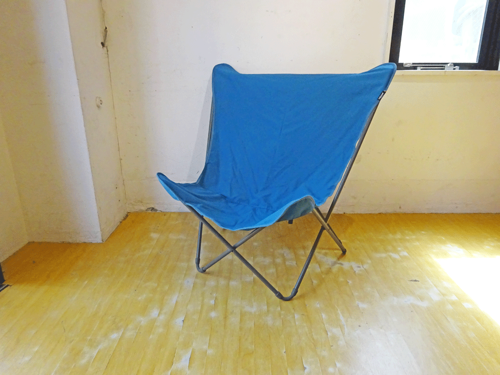 ラフマ LAFUMA ポップアップチェア Pop Up Chair XL ブルー ガーデン バルコニー アウトドア キャンプ 折りたたみ ★