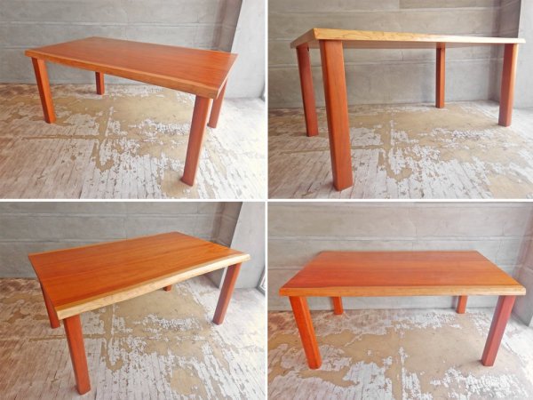 家具蔵 KAGURA テーブル ネイチャー? TABLE NATURE ? ダイニングテーブル チェリー無垢材 耳付き クラフト家具 ♪