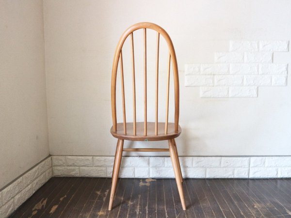 アーコール Ercol クエーカー チェア 英国 ビンテージ エルム×ビーチ材 B◎