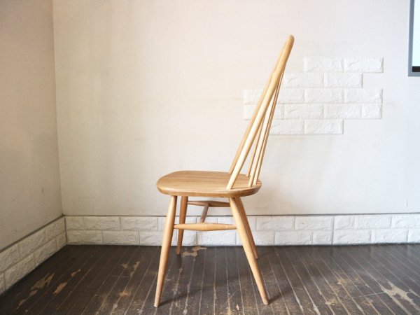 アーコール Ercol クエーカー チェア 英国 ビンテージ エルム×ビーチ材 A ◎