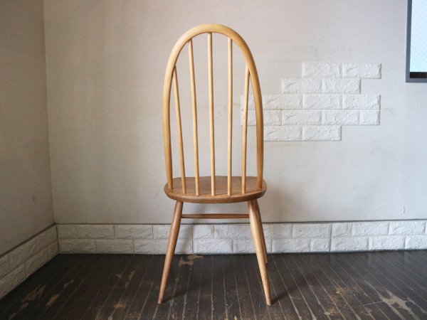 アーコール Ercol クエーカー チェア 英国 ビンテージ エルム×ビーチ材 A ◎