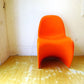 ヴィトラ vitra パントンチェア Panton Chair オレンジ ヴェルナー・パントン Panton スタッキングチェア ミッドセンチュリー スペースエイジ ★