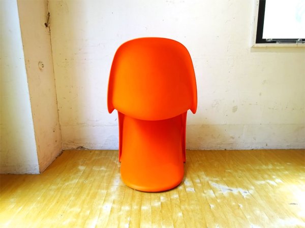 ヴィトラ vitra パントンチェア Panton Chair オレンジ ヴェルナー・パントン Panton スタッキングチェア ミッドセンチュリー スペースエイジ ★