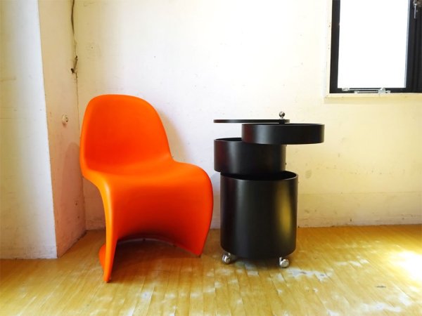 ヴィトラ vitra パントンチェア Panton Chair オレンジ ヴェルナー・パントン Panton スタッキングチェア ミッドセンチュリー スペースエイジ ★