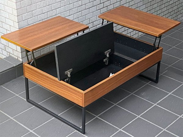 ボーコンセプト Bo Concept シヴァ Chiva コーヒーテーブル リフトアップテーブル ウォールナット リフトアップ天板 モダンデザイン ■