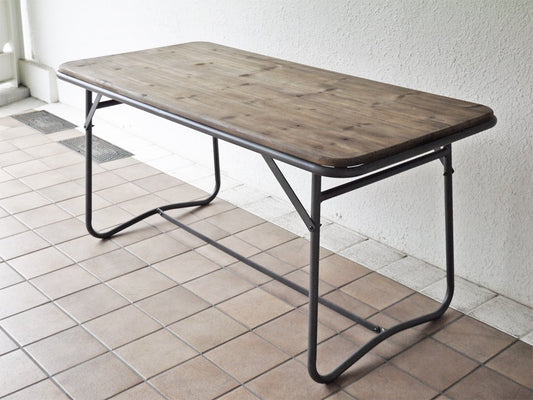 クラッシュゲート CRASH GATE ノットアンティークス Knot antiques バトン2 ダイニングテーブル BATON II TABLE W150 定価60,500円 ◇