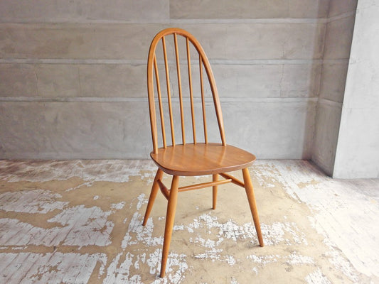 アーコール Ercol クエーカーチェア ダイニングチェア エルム材 UKビンテージ Vintage 英国家具 ♪