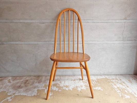 アーコール Ercol クエーカーチェア ダイニングチェア エルム材 UKビンテージ Vintage 英国家具 ♪