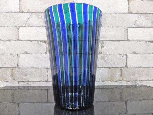 ベニーニ venini ムラーノ MURANO VASO A CANNE フラワーベース 特大 ジオ・ポンティ Gio Ponti ●