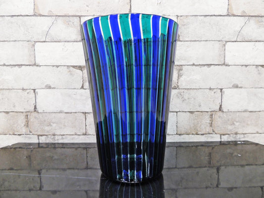 ベニーニ venini ムラーノ MURANO VASO A CANNE フラワーベース 特大 ジオ・ポンティ Gio Ponti ●